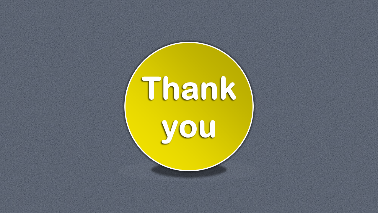 Free - Awesome Thank You Google Slides and PPT Presentation